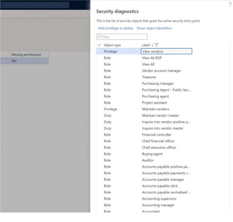 Dynamics 365 Finance and Operations Security Management