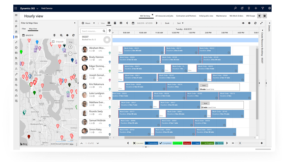 dynamics 365 field service automation